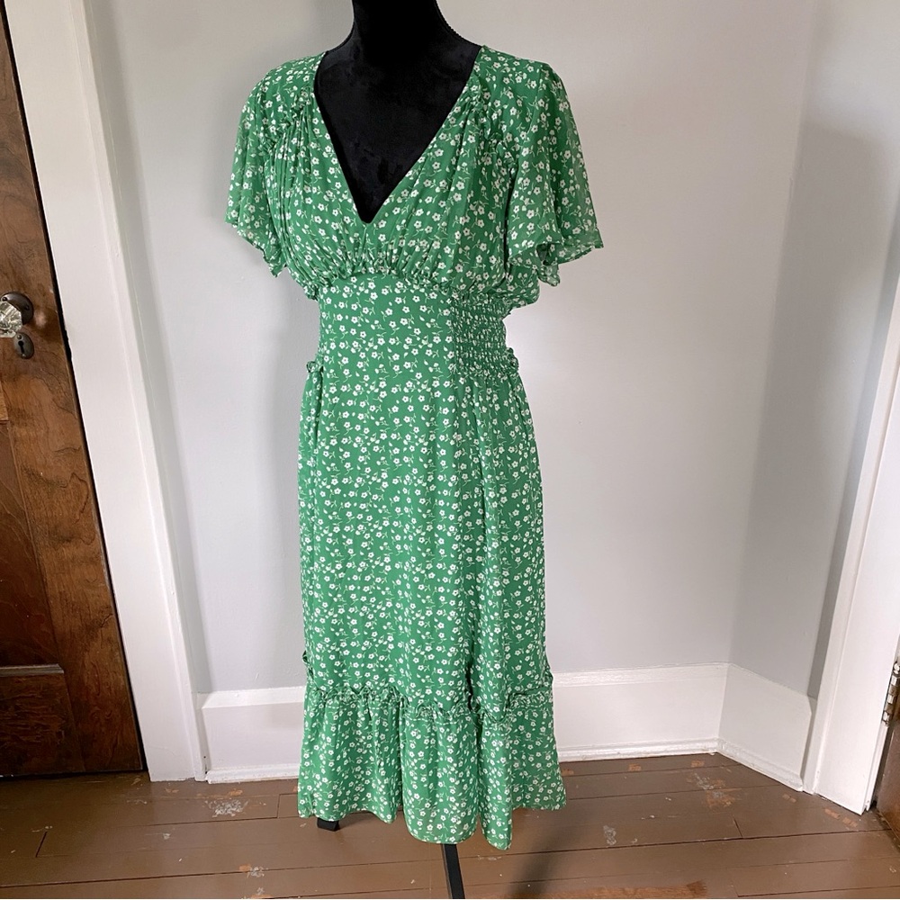 Green dress